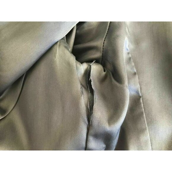 Vintage PENDLETON Blazer Jacket 100% Pure Virgin Wool Navy Blue Lined Size 12? - Picture 8 of 8